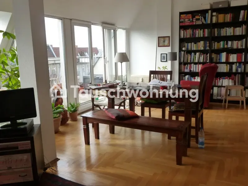 Tauschwohnung: DG-Whg mit Blick auf den Kanal im Sprengelkiez — photo 1